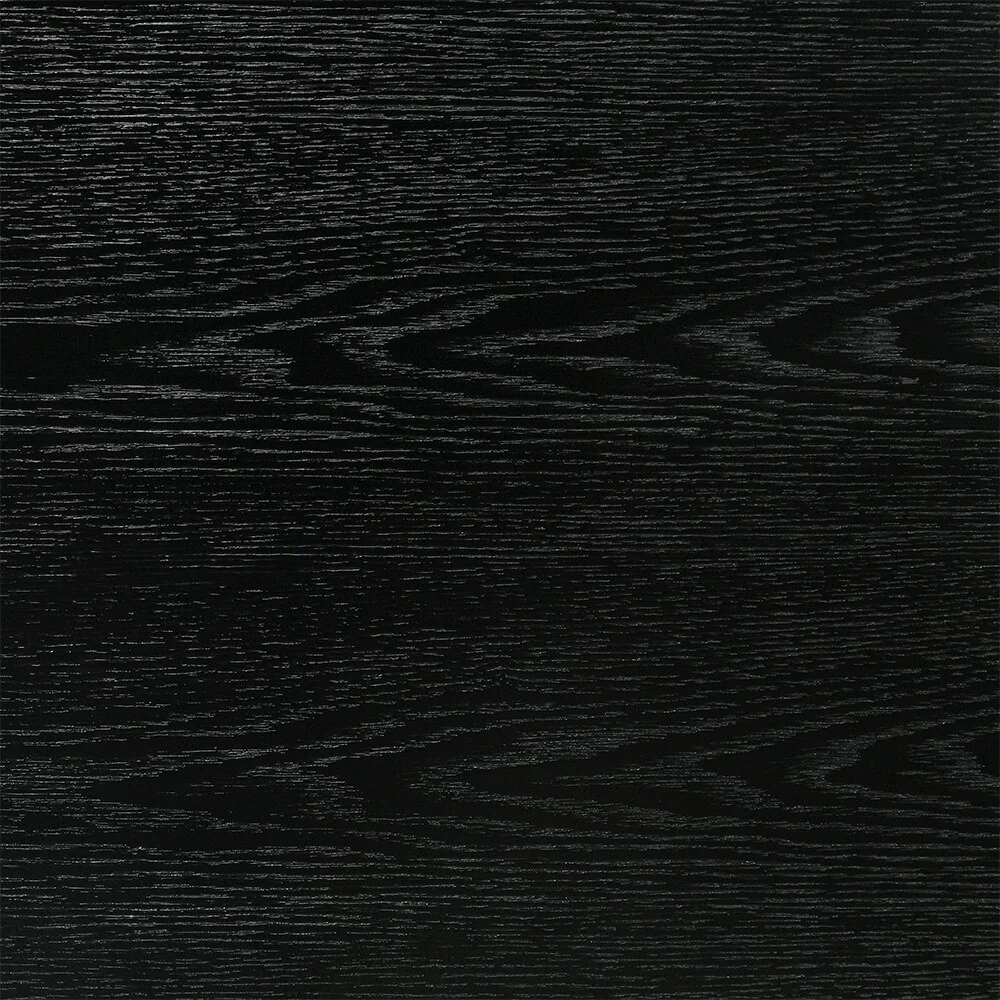 Petra Black Wood 6-Drawer Double Dresser