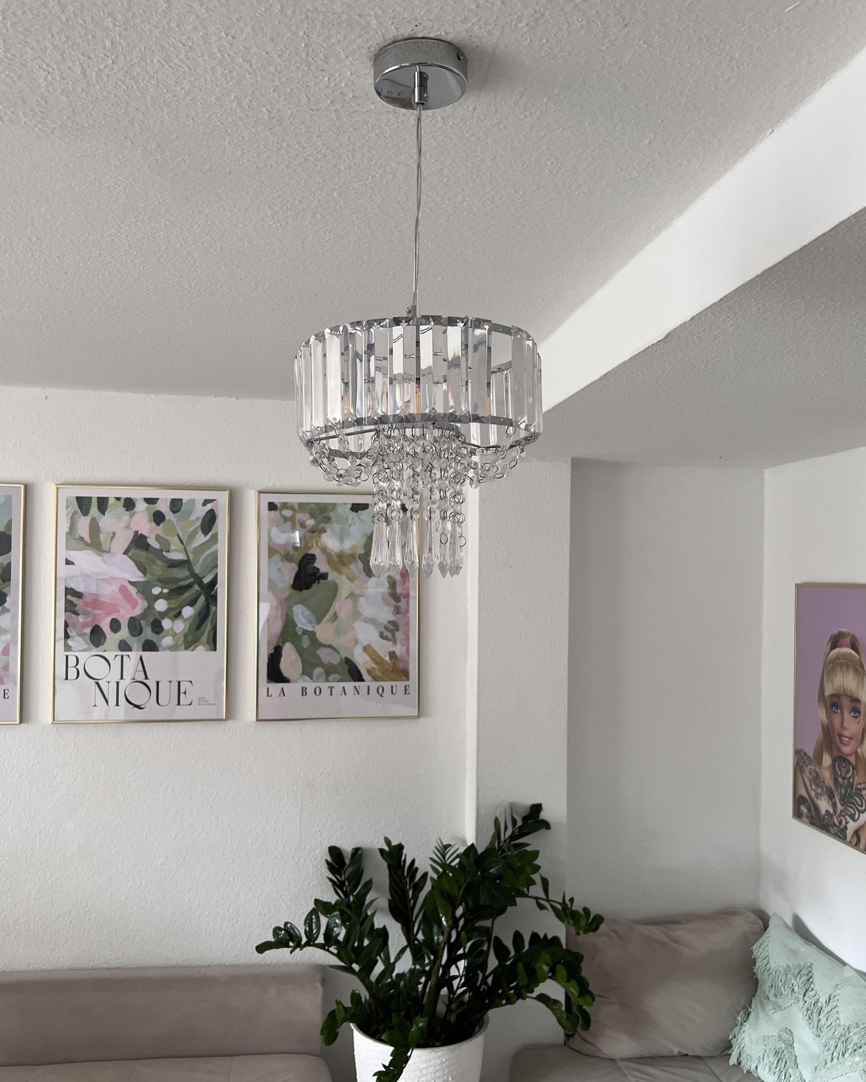 Chandelier ADORN Metal Transparent