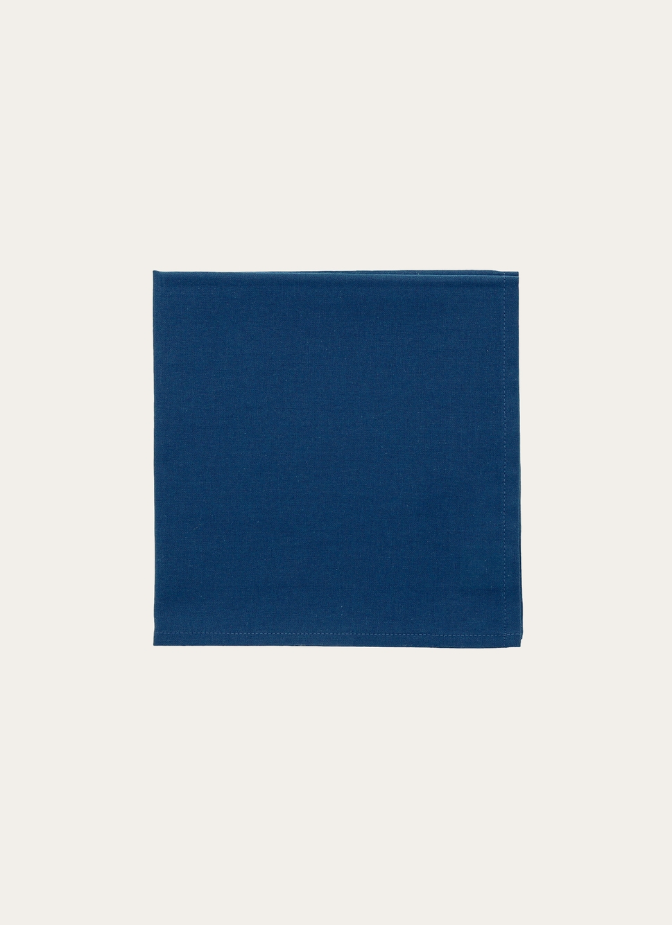 SERVIETTE DE TABLE UNIE EN COTON CRAIE