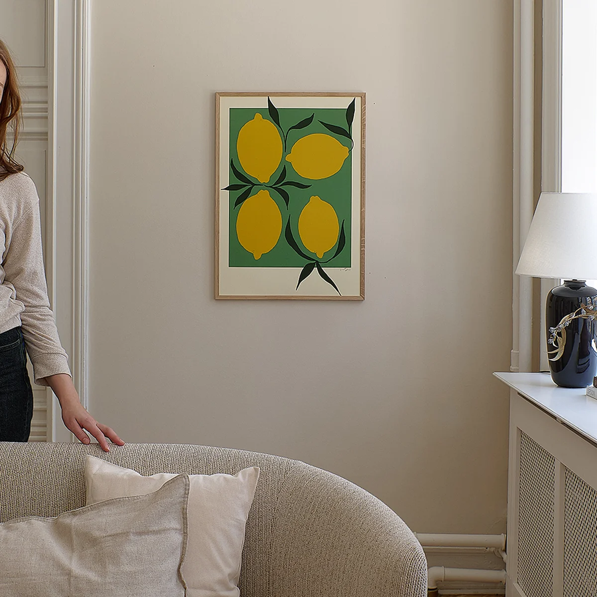 The Poster Club - Green Lemon von Anna Mörner, 50 x 70 cm