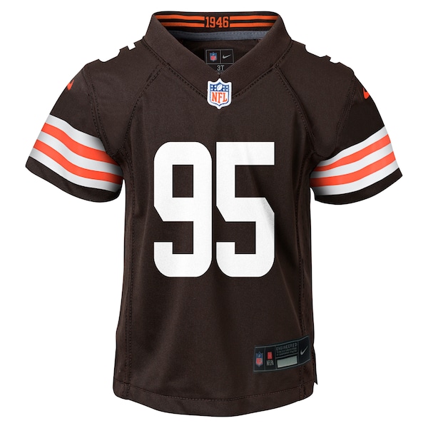 Myles Garrett Cleveland Browns Nike Toddler Game Jersey - Brown