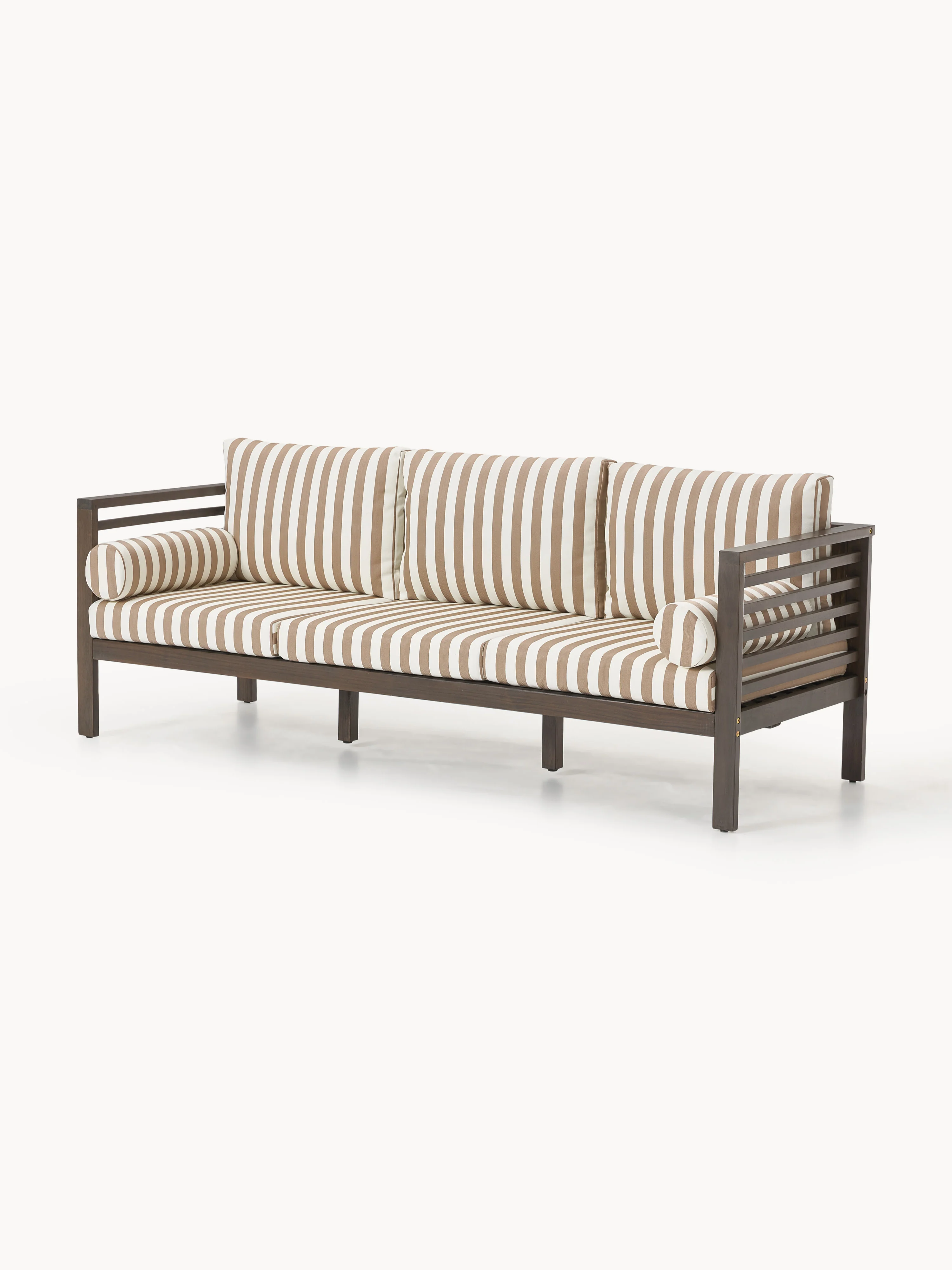 Garten-Loungesofa Bo (3-Sitzer) aus Akazienholz