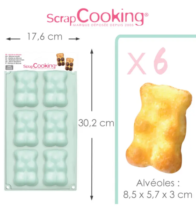 Silikonform Baking