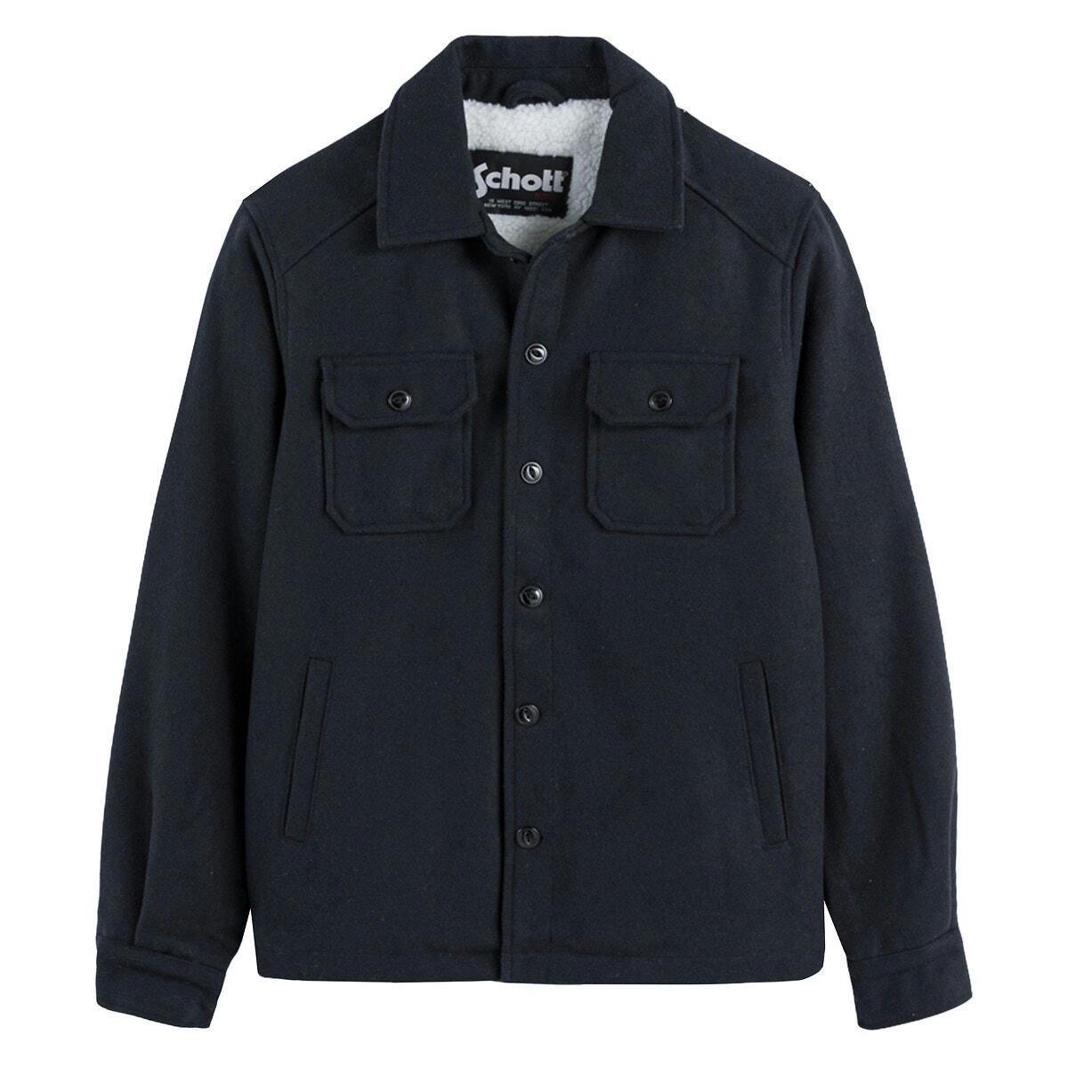 Veste boutonnée doublée sherpa Timber 1
