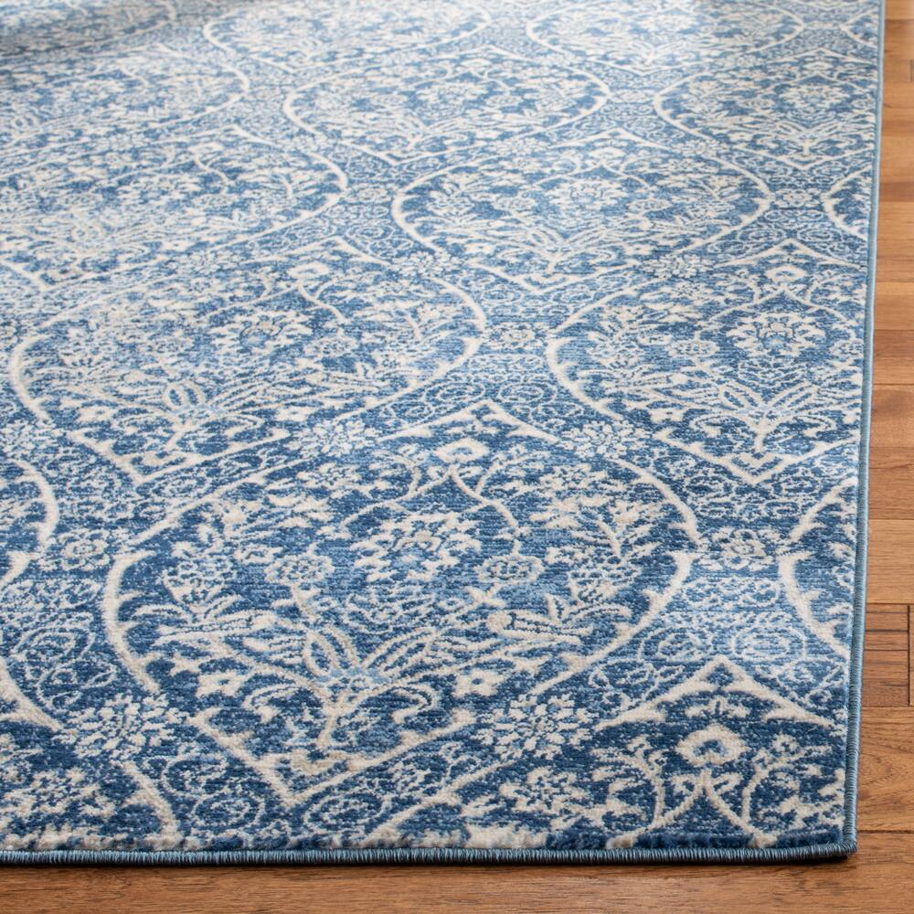 Safavieh Brentwood 860 Rug, Navy/Light Grey