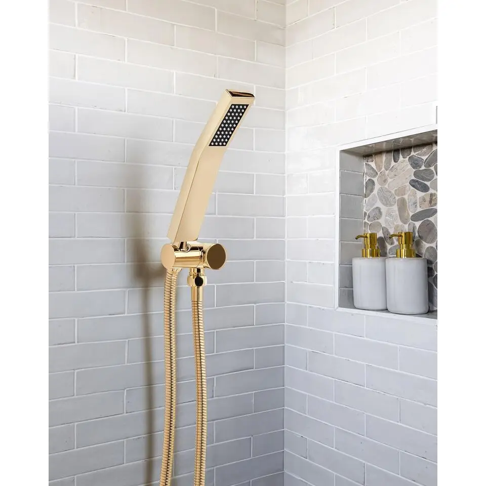 AMBORO - Handdouche - Goud - Messing