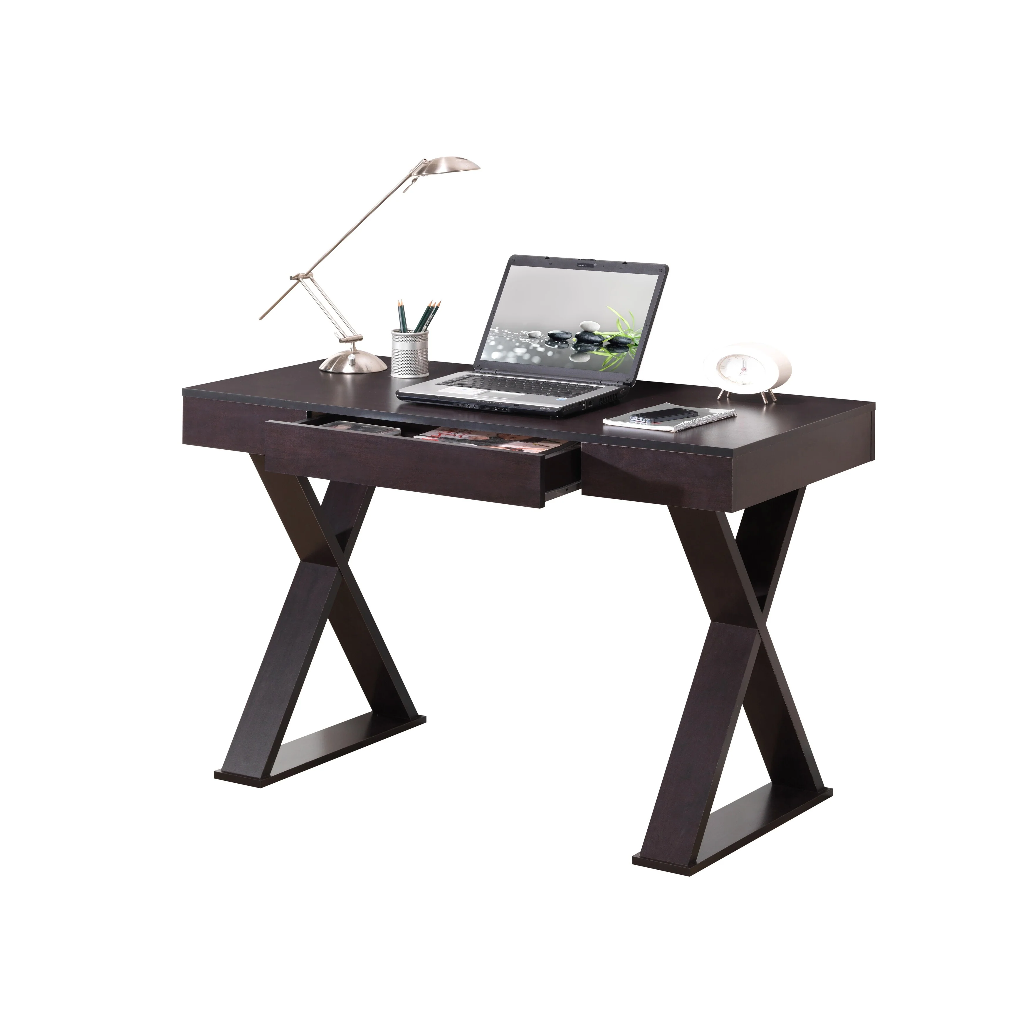 Techni Mobili Trendy Writing Desk with Drawer