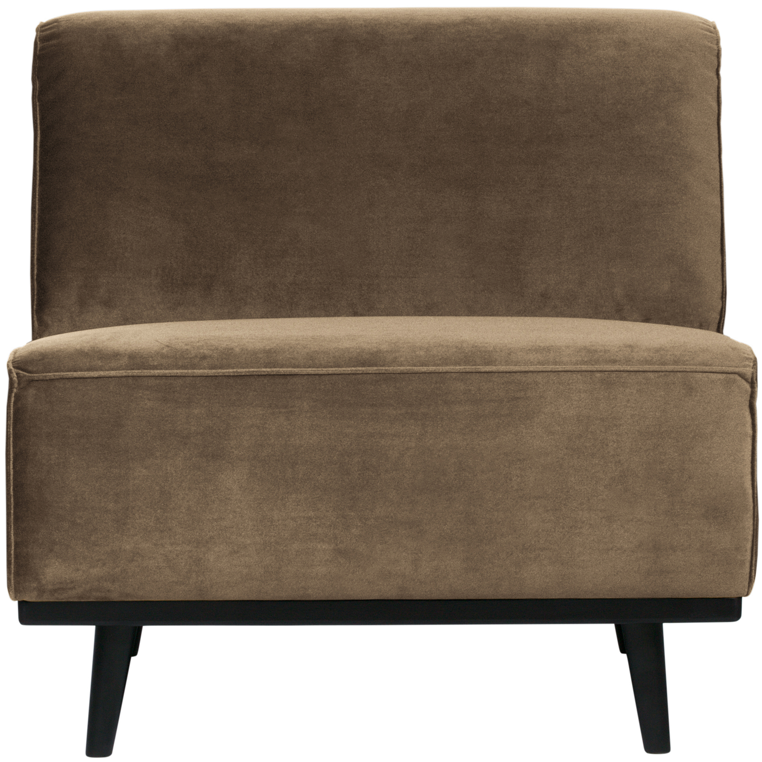 WOOOD 1-zits element Statement - Velvet - Taupe - 77x79x93