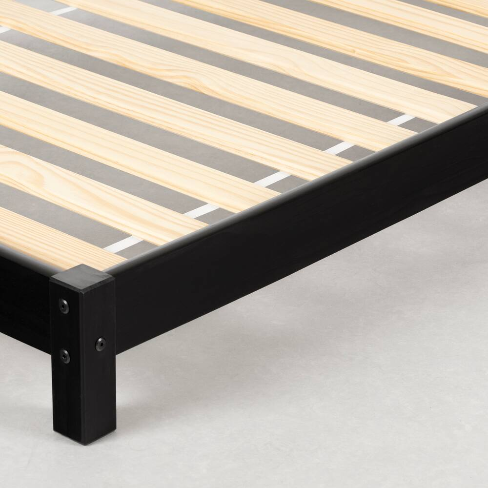 South Shore Sweedi House Frame Bed, Twin, Black