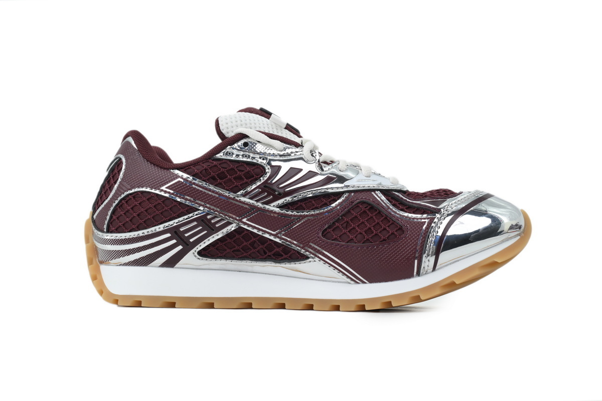 Bottega Veneta Orbit Sneakers Wine Red
