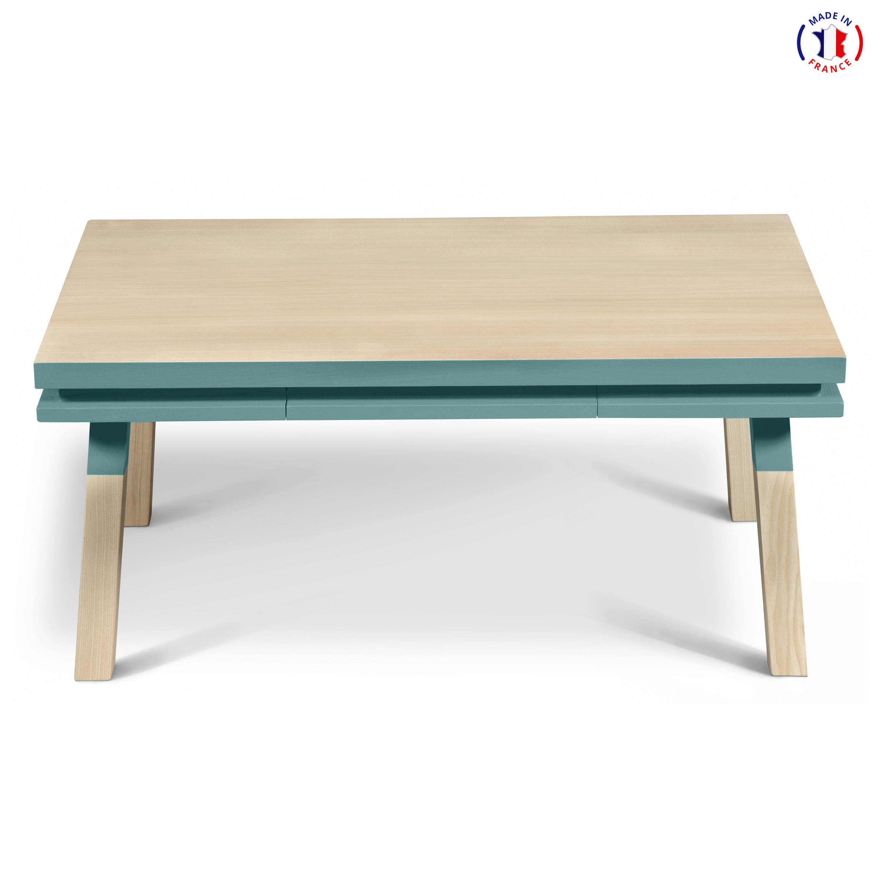 EGEE - Table basse avec tiroir 100 cm, 100% frêne massif