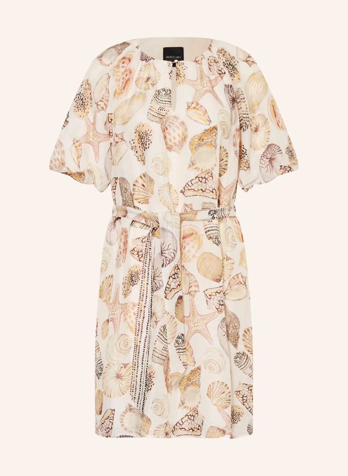 MARC CAIN Kleid mit Seide und Leinen