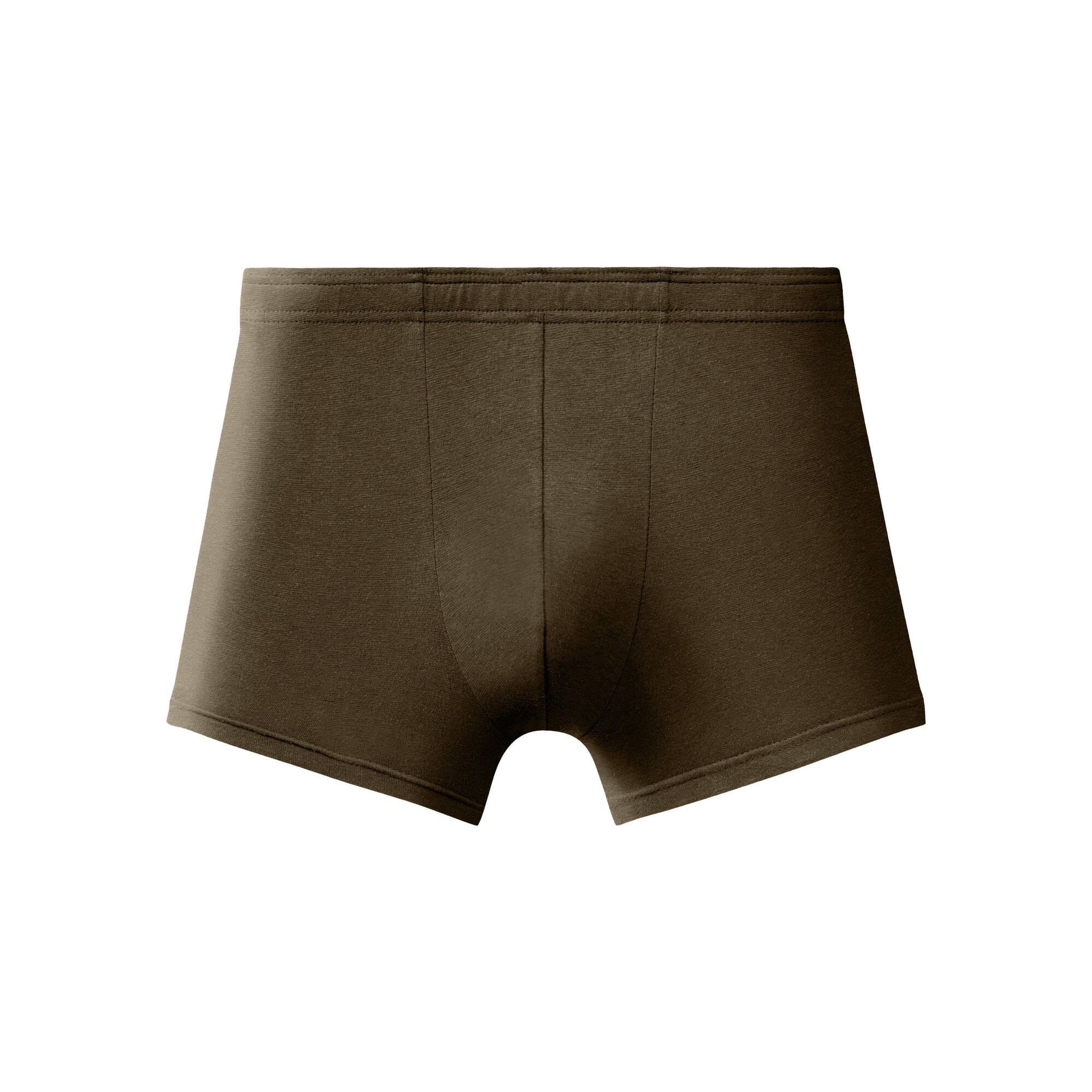 Boxer uni ceinture élastiquée recouverte - lot de 5
