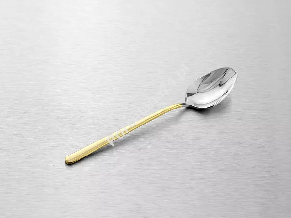 Komplet sztućców 24 cz. na 6 osób Hisar - Bahama Gold (4.0/3.0mm) złocone