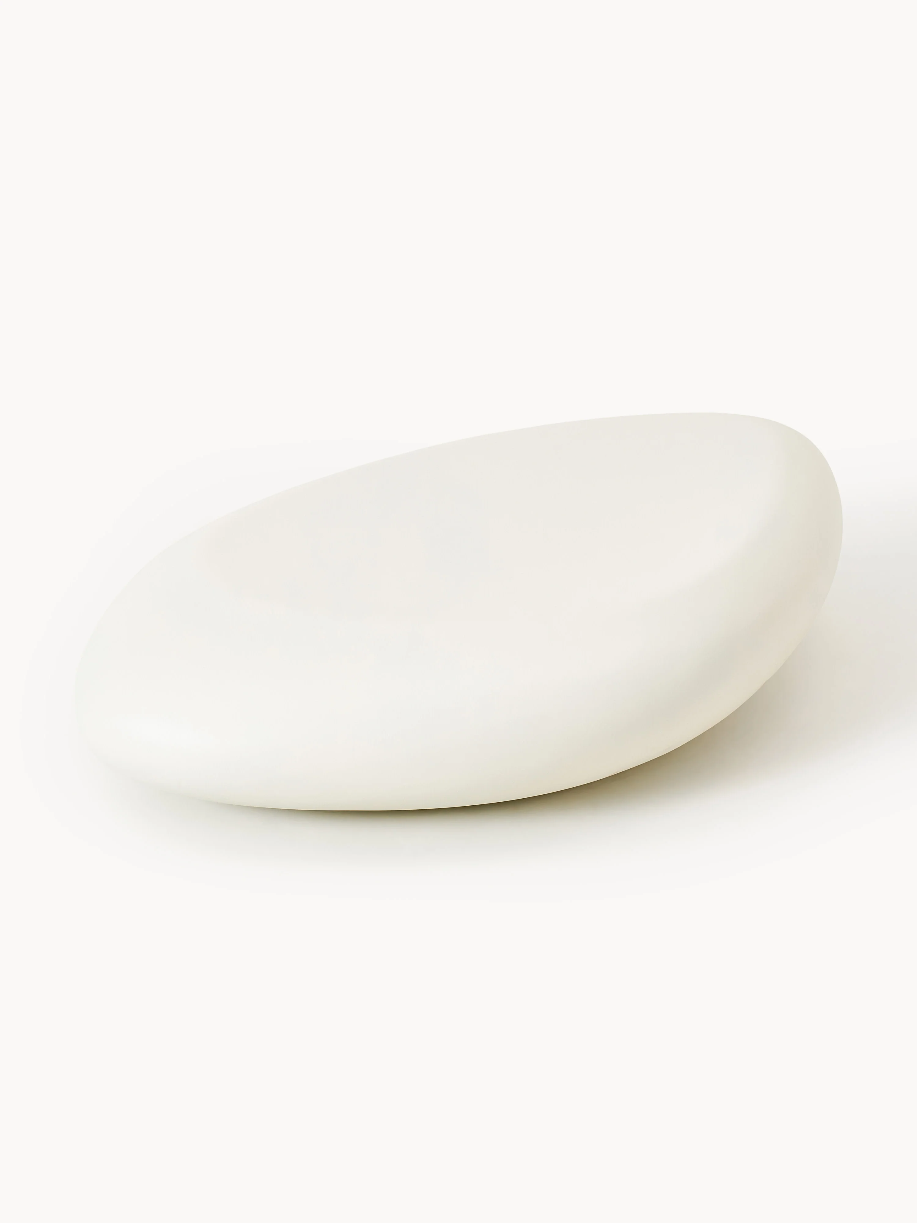 Großer Couchtisch Pietra in organischer Form, B 135 cm
