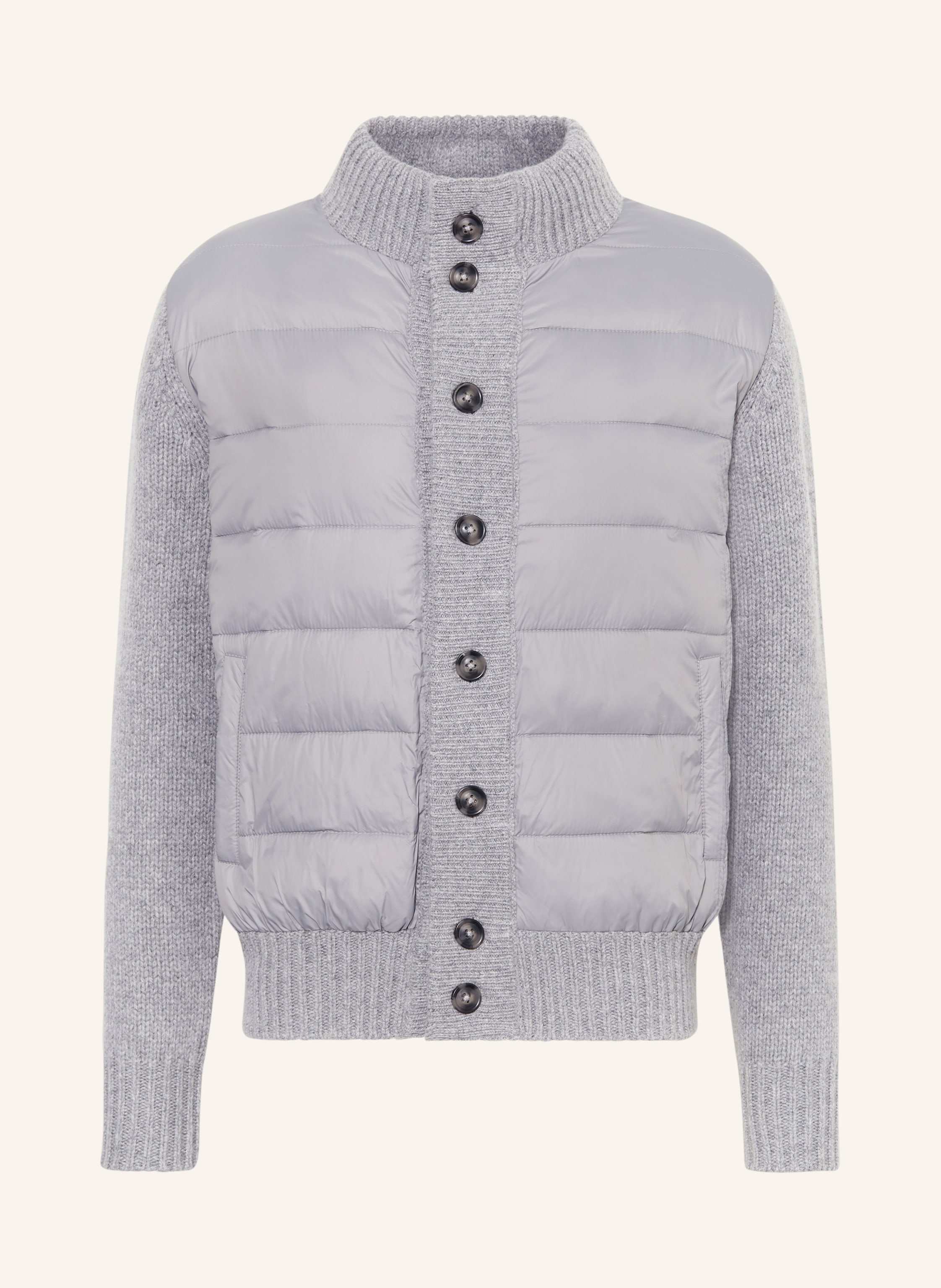 STROKESMAN'S Strickjacke im Materialmix