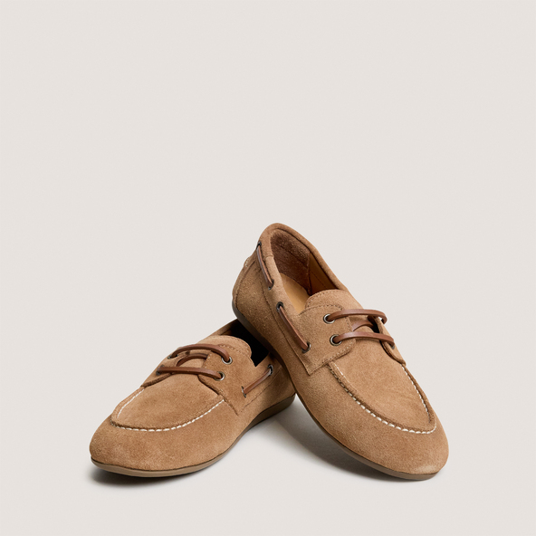 Mocassins souplesen cro?te taupe | LALIE