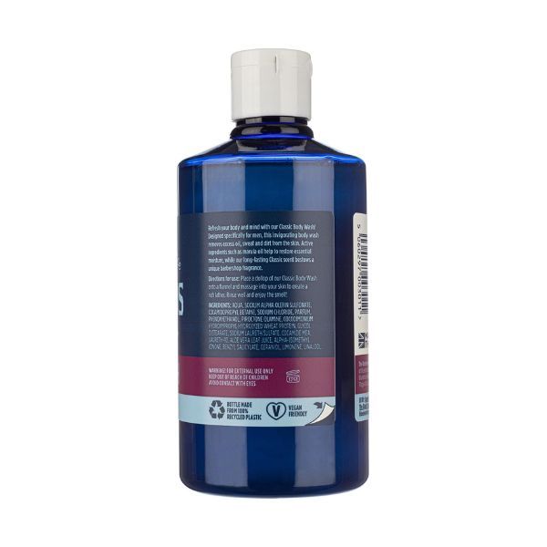 The Bluebeards Revenge Classic Body Wash Men Moisturising Shower Gel SLS 300ml