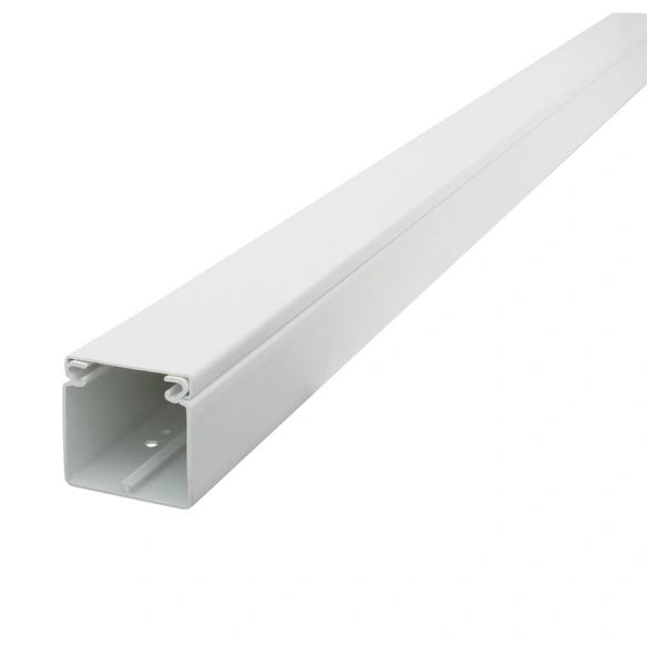 Kabelkanal, BxH: 60 x 60 mm, Länge: 2 m, Kunststoff