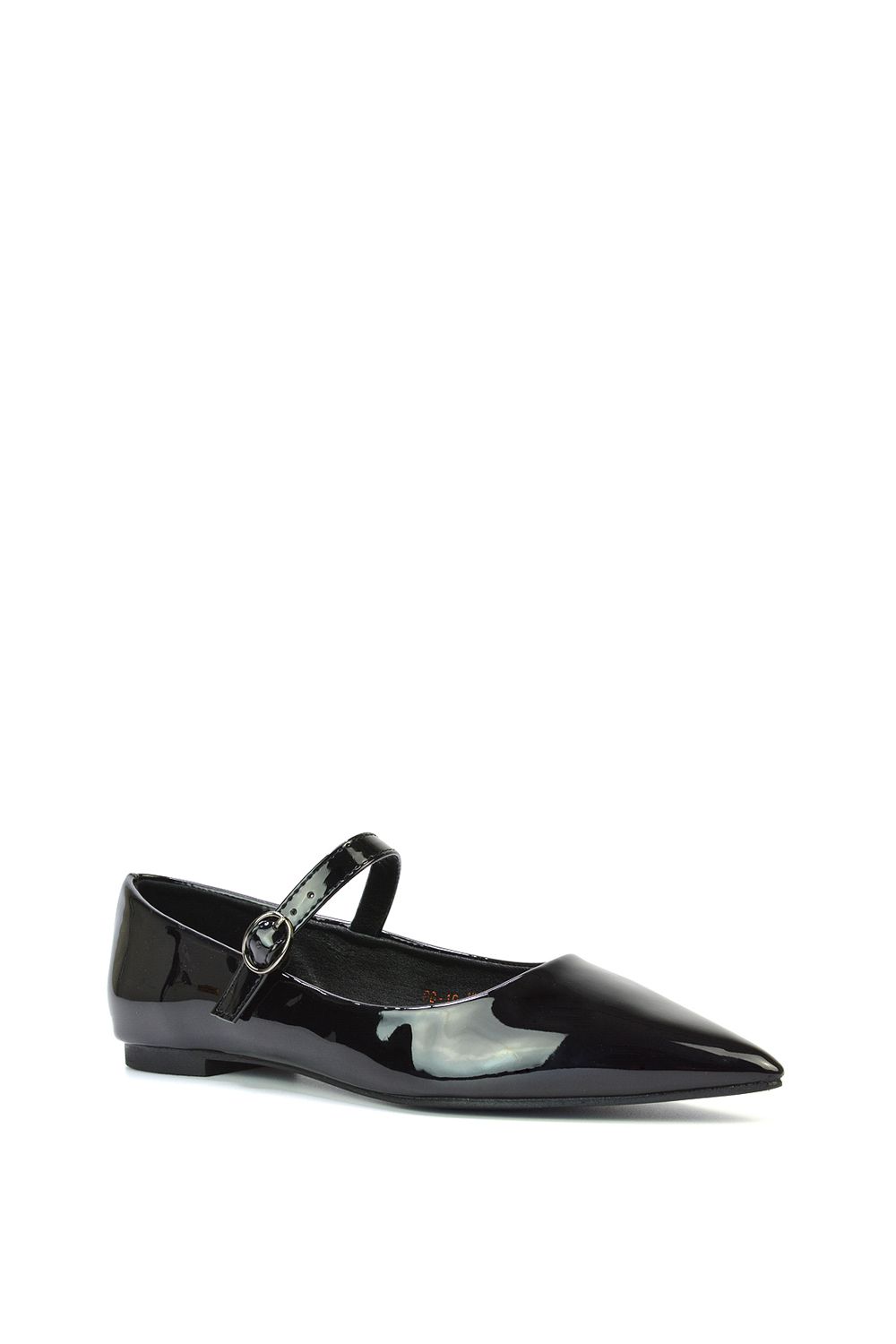 XY London Aimee' Flat Mary Jane Ballerina Pumps