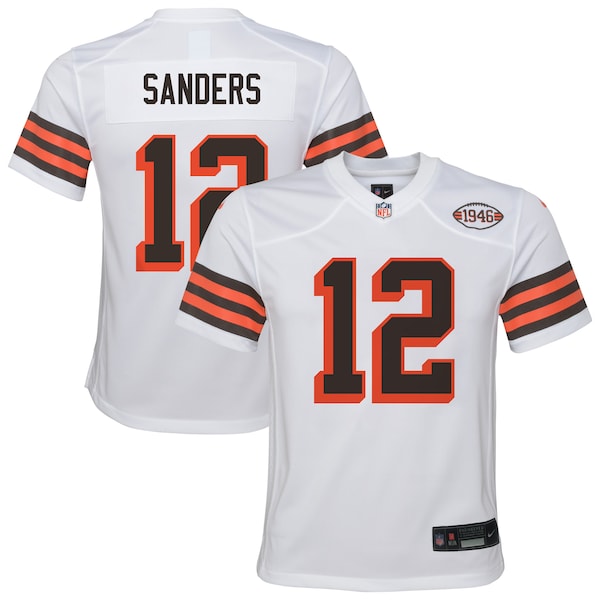 Shedeur Sanders Cleveland Browns Nike Youth Youth - White