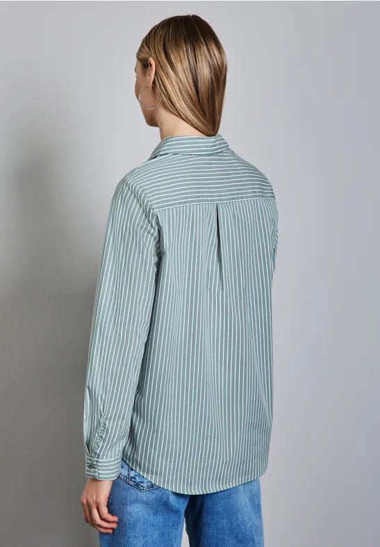 Lange Business-Bluse