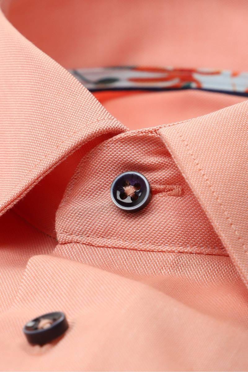 ETERNA Comfort Fit Hemd orange, Einfarbig