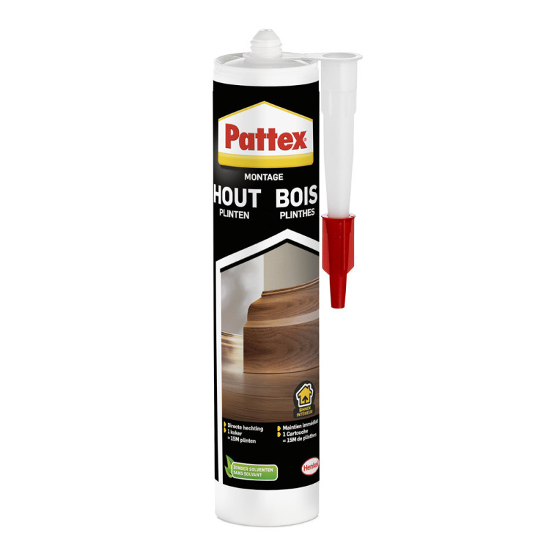 Colle de montage pour plinthes en bois 0,38 kg PATTEX