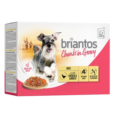 Briantos Chunks in Gravy Saver Pack 48 x 100g