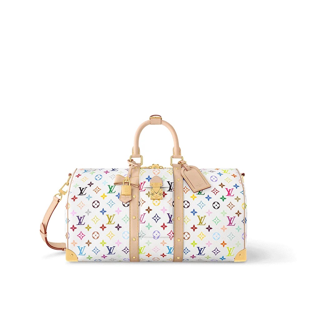 Louis Vuitton LV x TM KEEPALL BANDOULIÈRE 45 Travel Bag