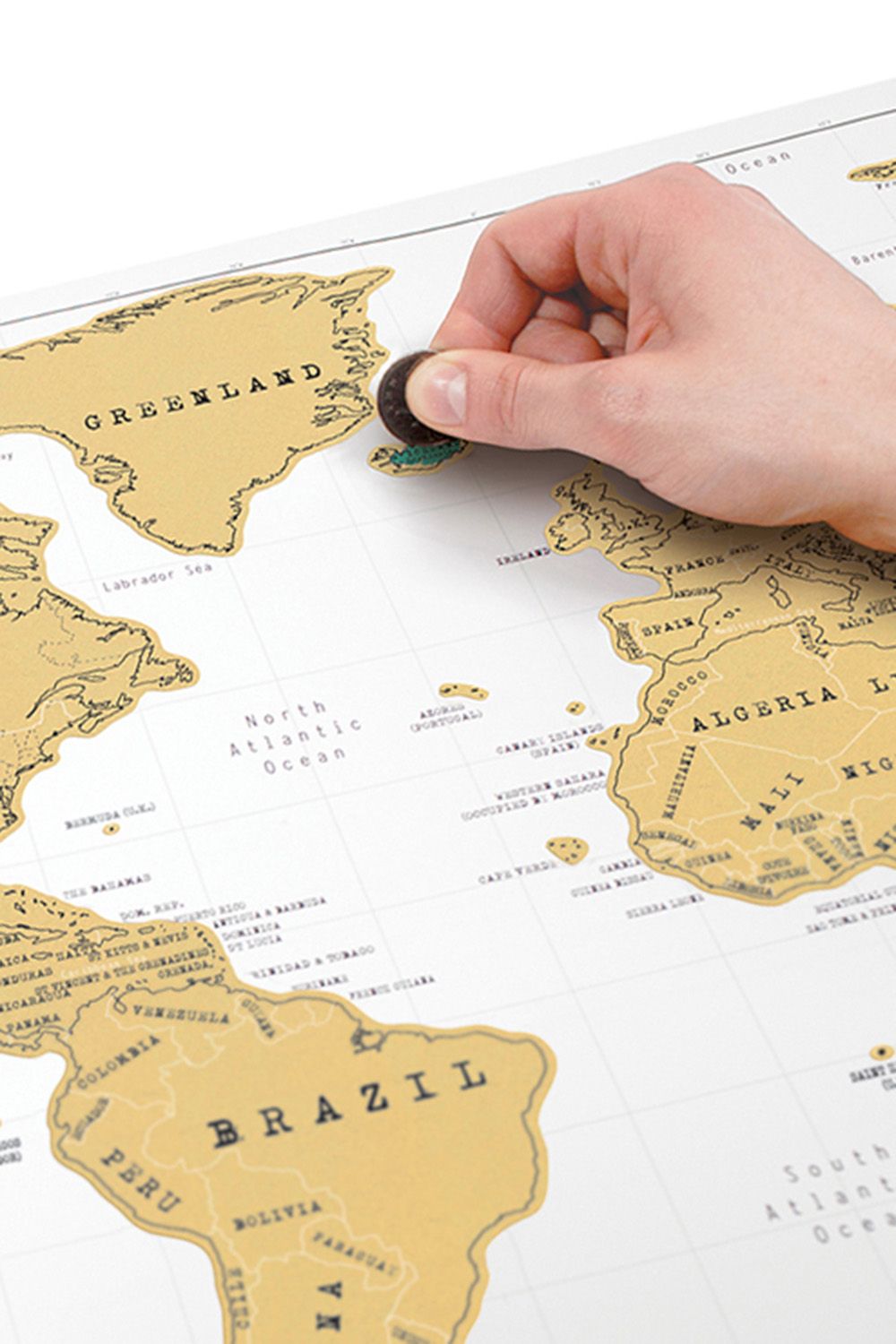 Luckies Scratch Map