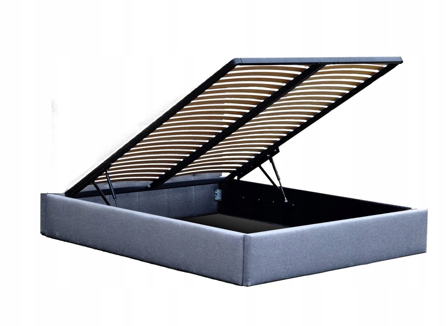 Łóżko skrzynia , pojemnik metalowy stelaż 90X200