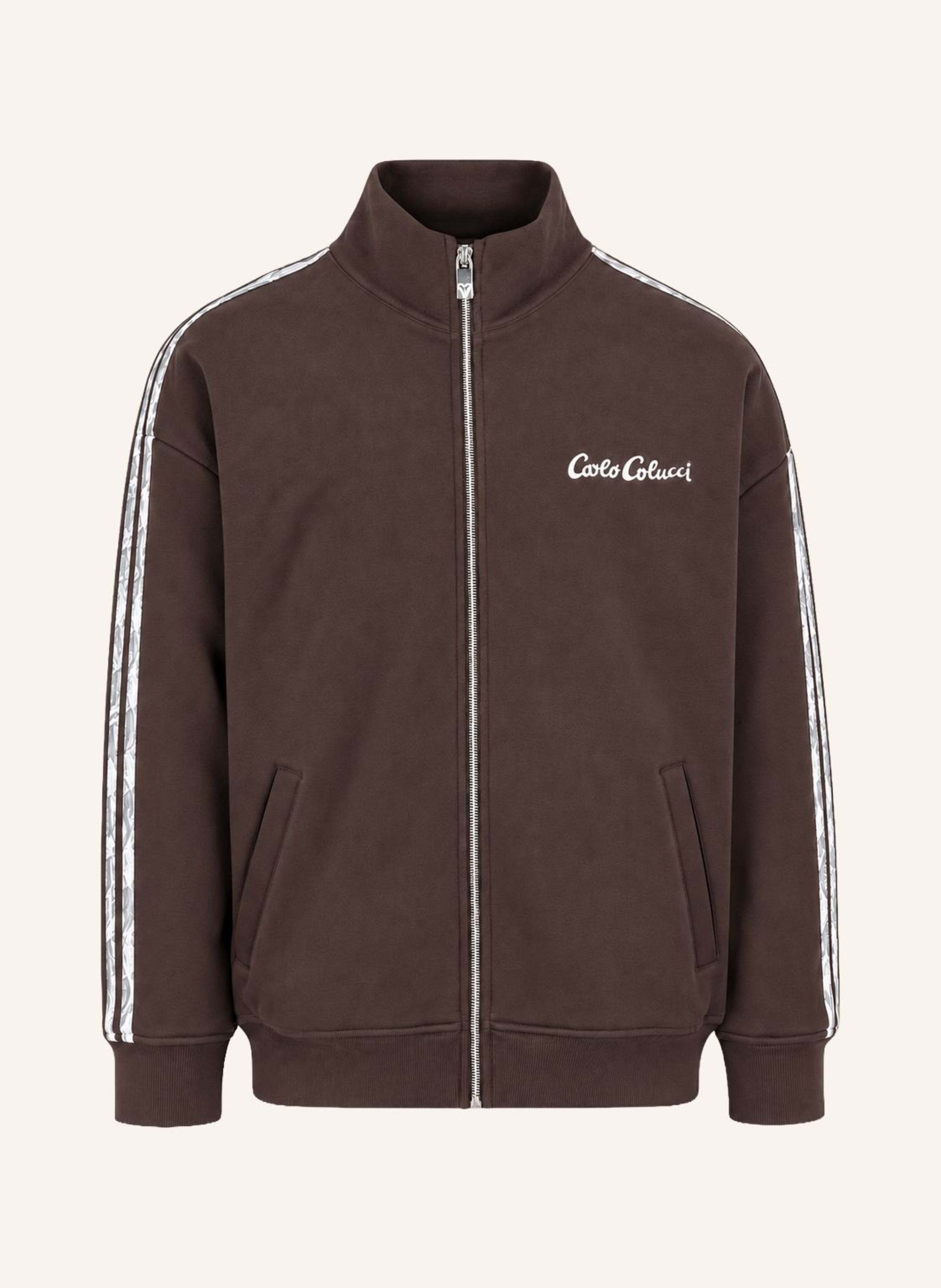 CARLO COLUCCI Sweatjacke - Stripe Club FOSCARO