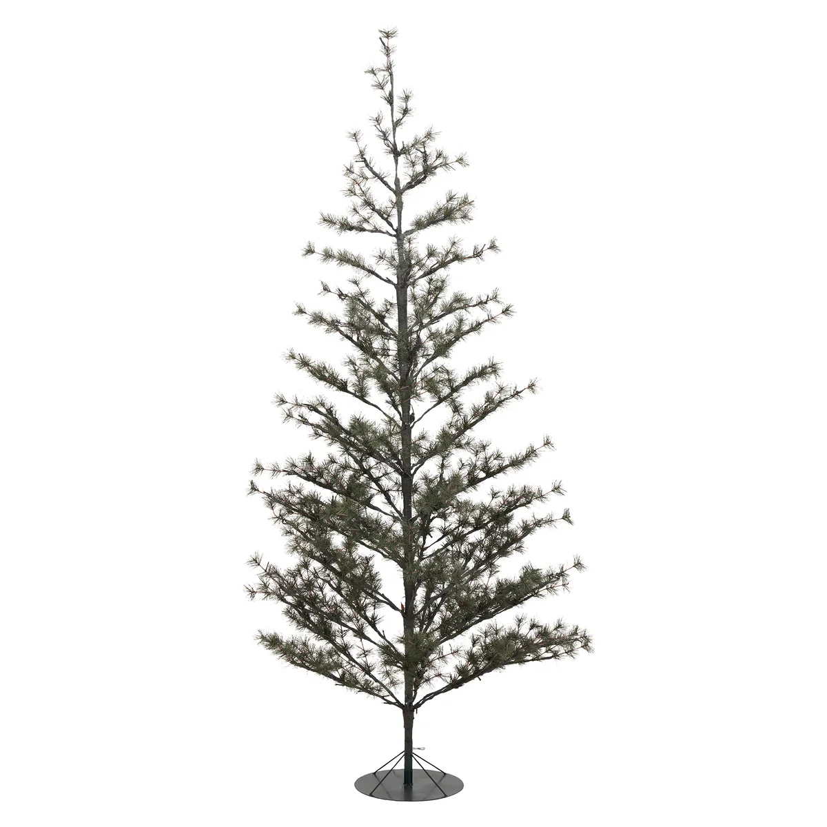 House Doctor - Weihnachtsbaum mit LED-Beleuchtung Pin, H 220 cm, natur