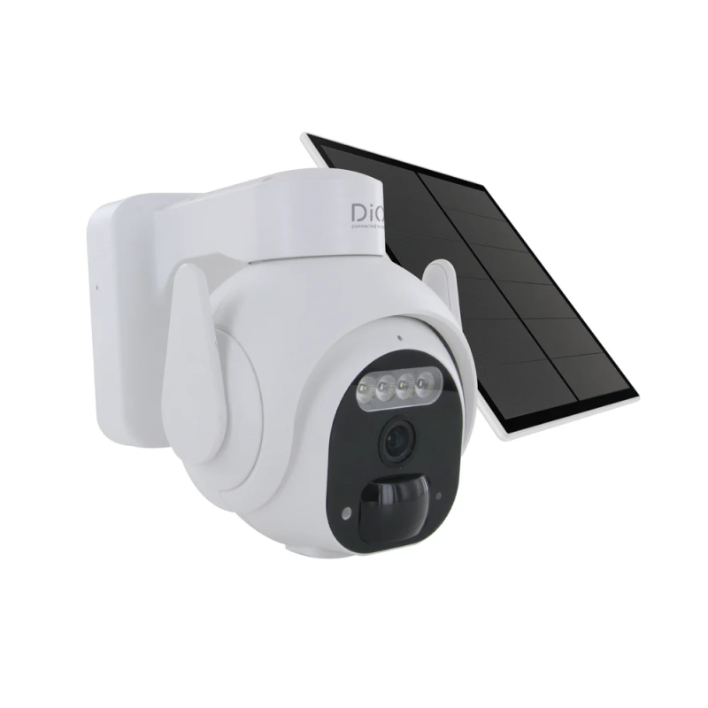 Caméra Wi-Fi extérieure rotative avec panneau solaire 3 MP CHACON