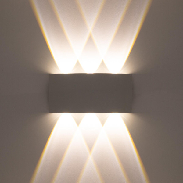 Kinkiet zewnętrzny Picto 4000K biały LED 6x6W 660lm IP54 IdeaLED