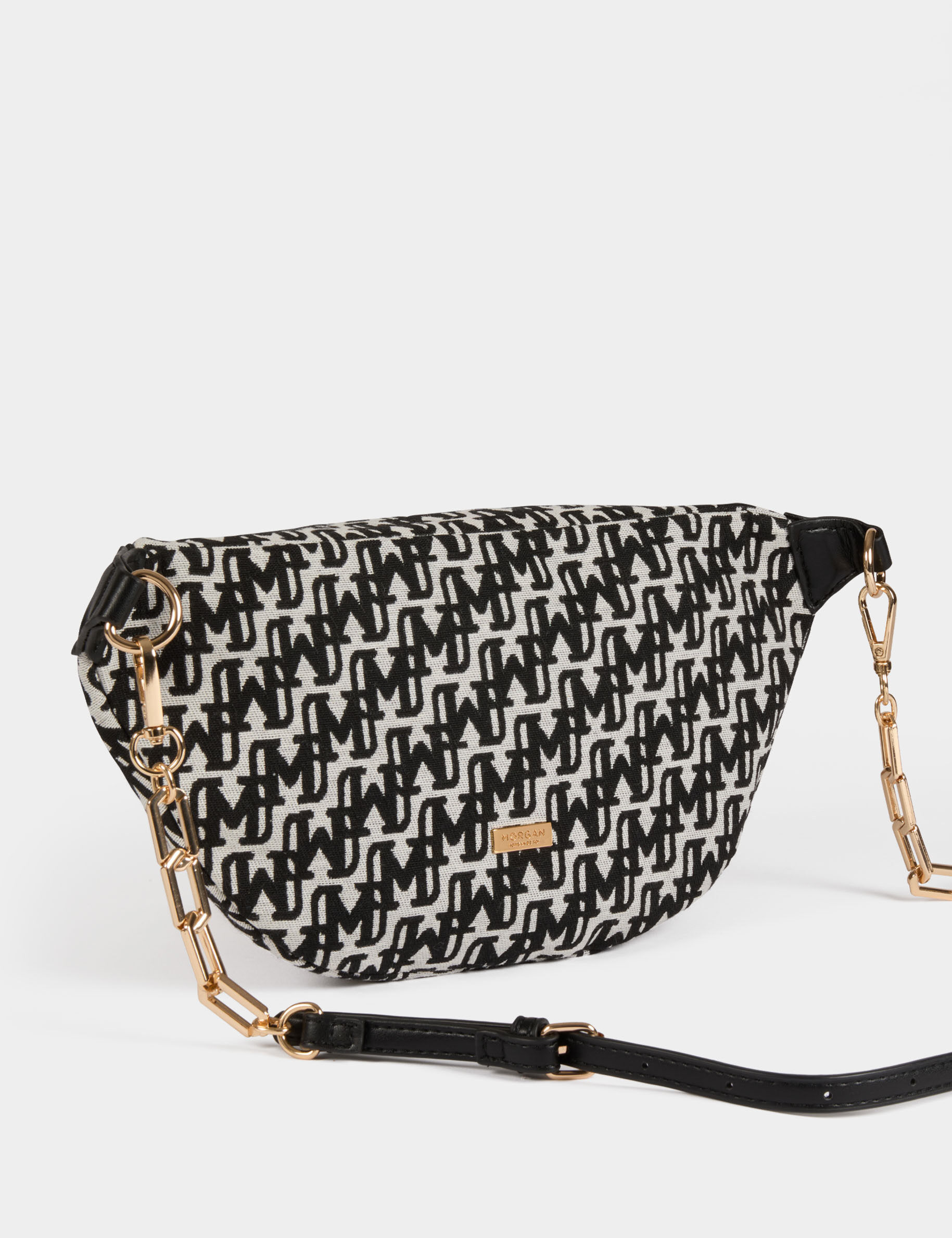 Monogrammed Bum Bag Black Women