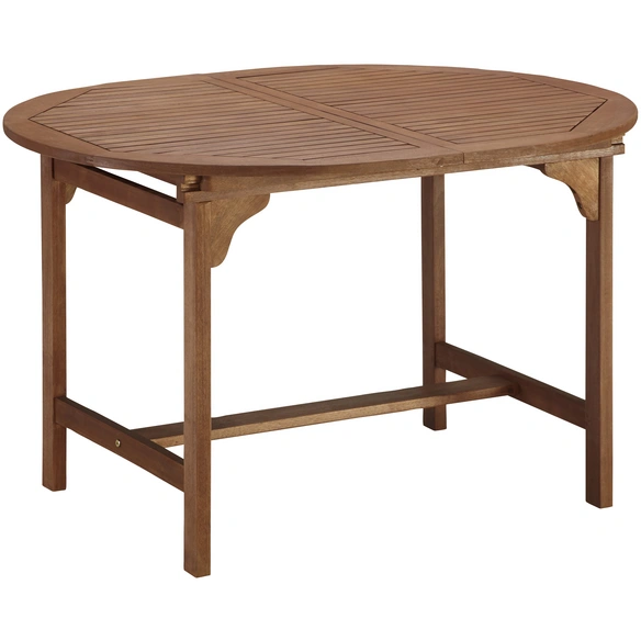 Ausziehtisch, BxHxL: 100 x 74 x 170 cm, Tischplatte: Eukalyptusholz