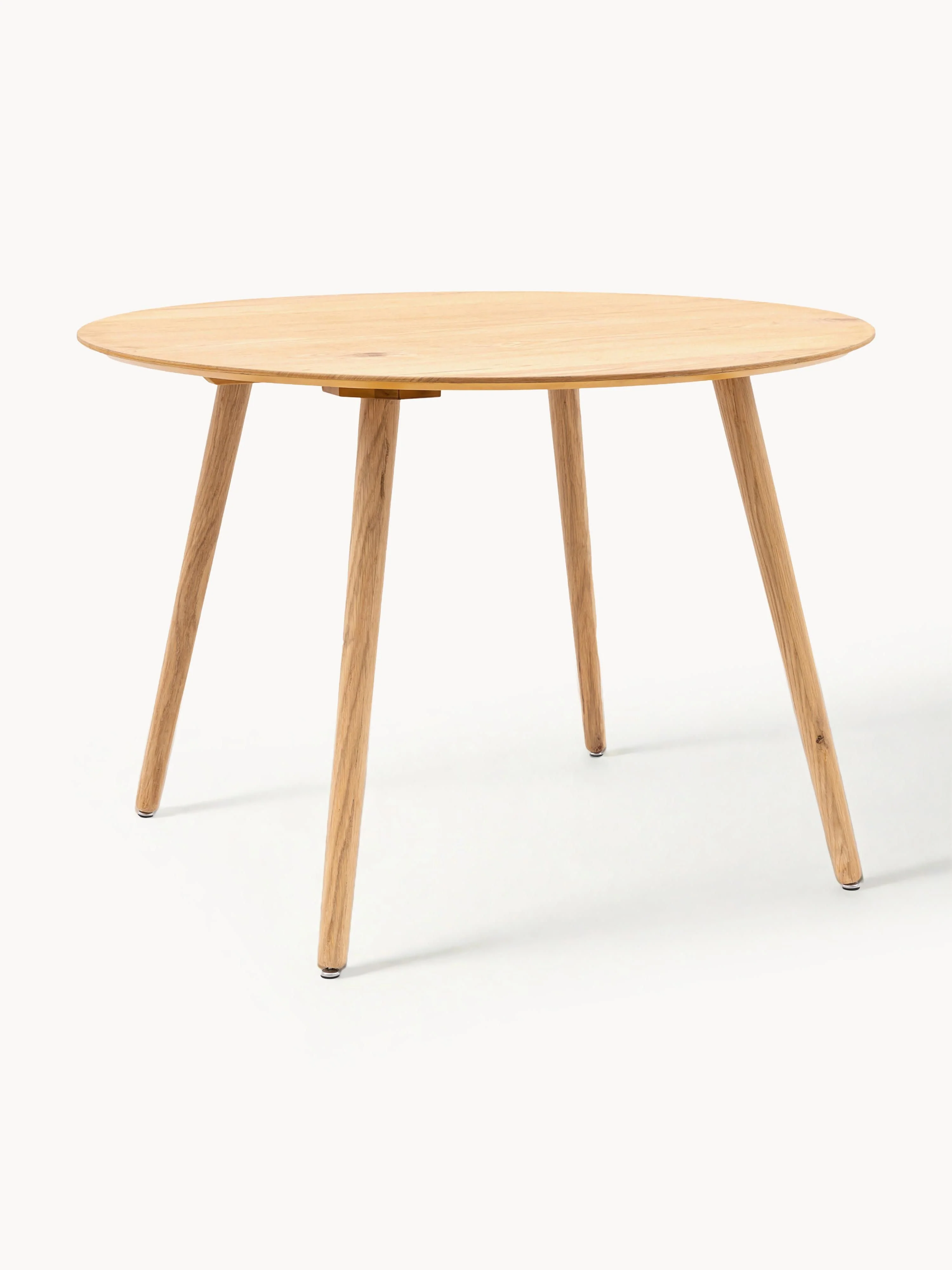 Runder Eichenholz-Esstisch Hatfield, Ø 110 cm