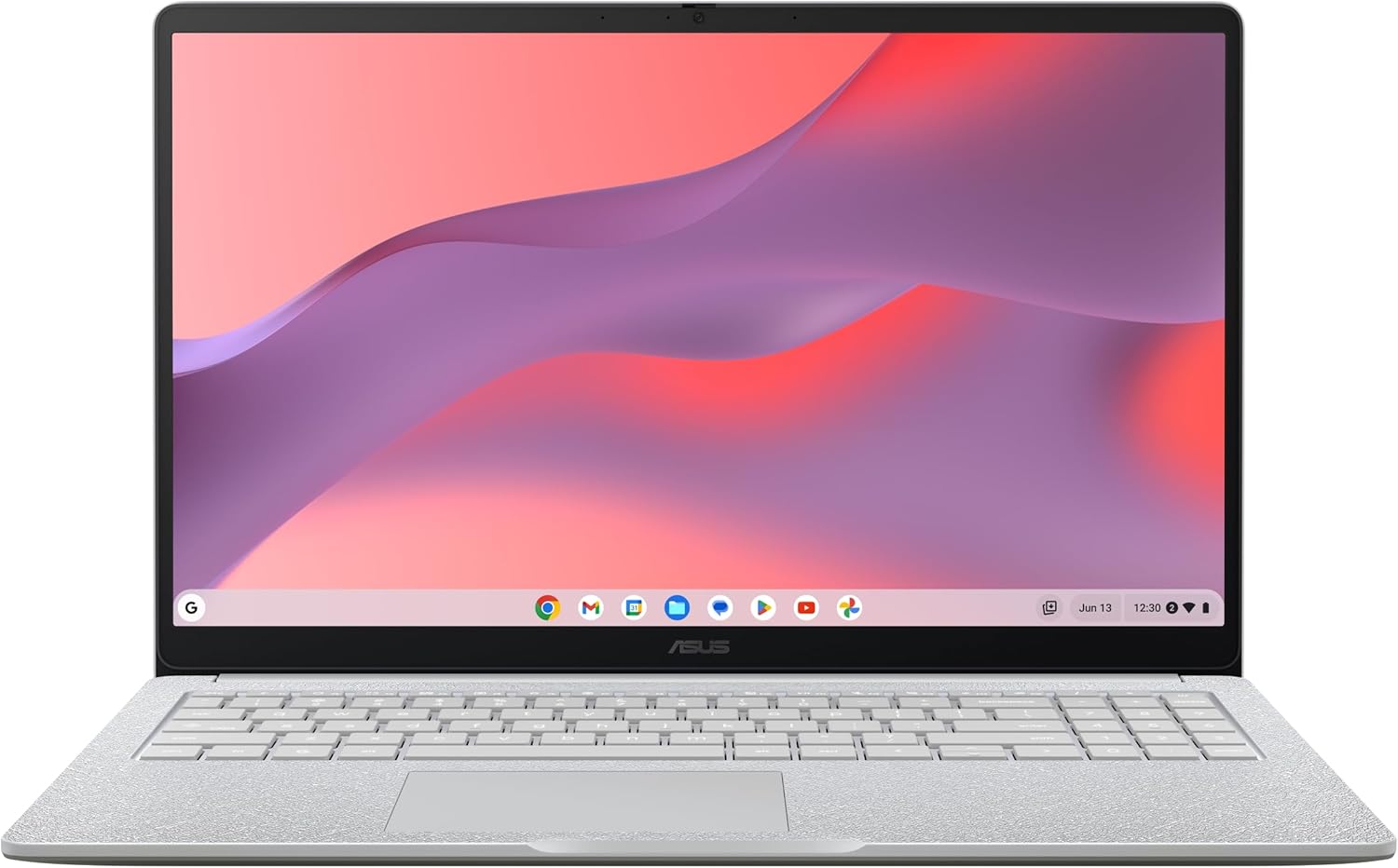 ASUS Chromebook CX15 Laptop  15.6 FHD Anti-Glare Display  Intel Celeron N4500 Processor  128GB Storage  8GB RAM  ChromeOS  Pure Grey  CX1505CKA-AS88F-PG