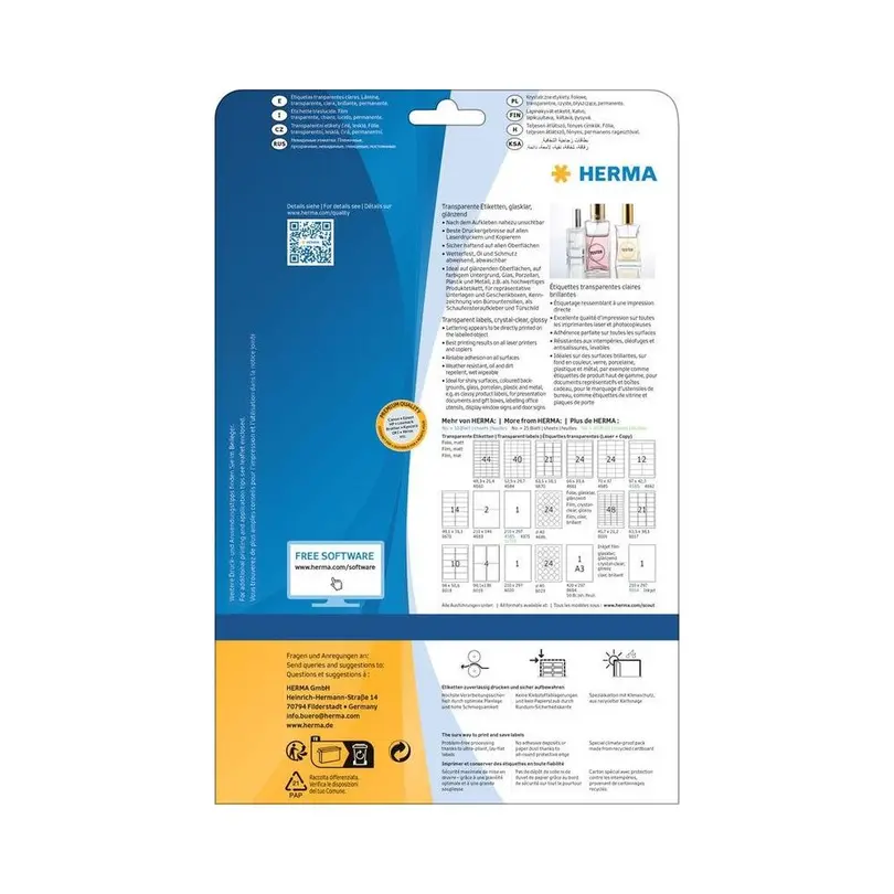 Etiketten 100er-Set Herma