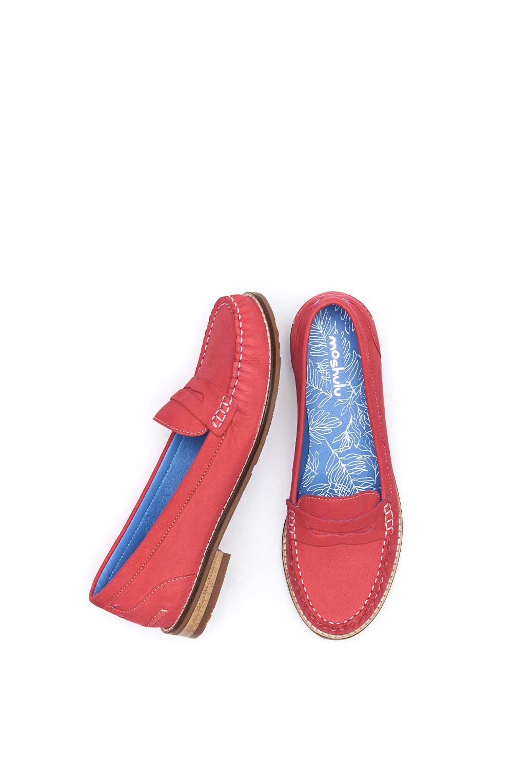 Moshulu Petrel Nubuck' Classic Nubuck Penny Loafers