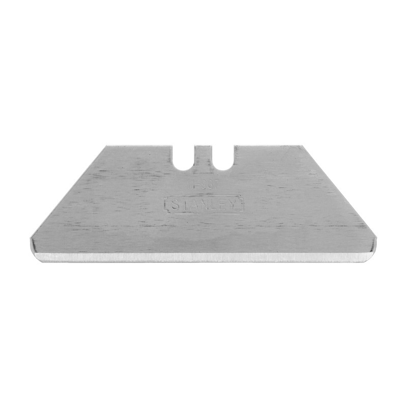 Lames de cutter à bout arrondi 10 pièces par distributeur 62 mm STANLEY