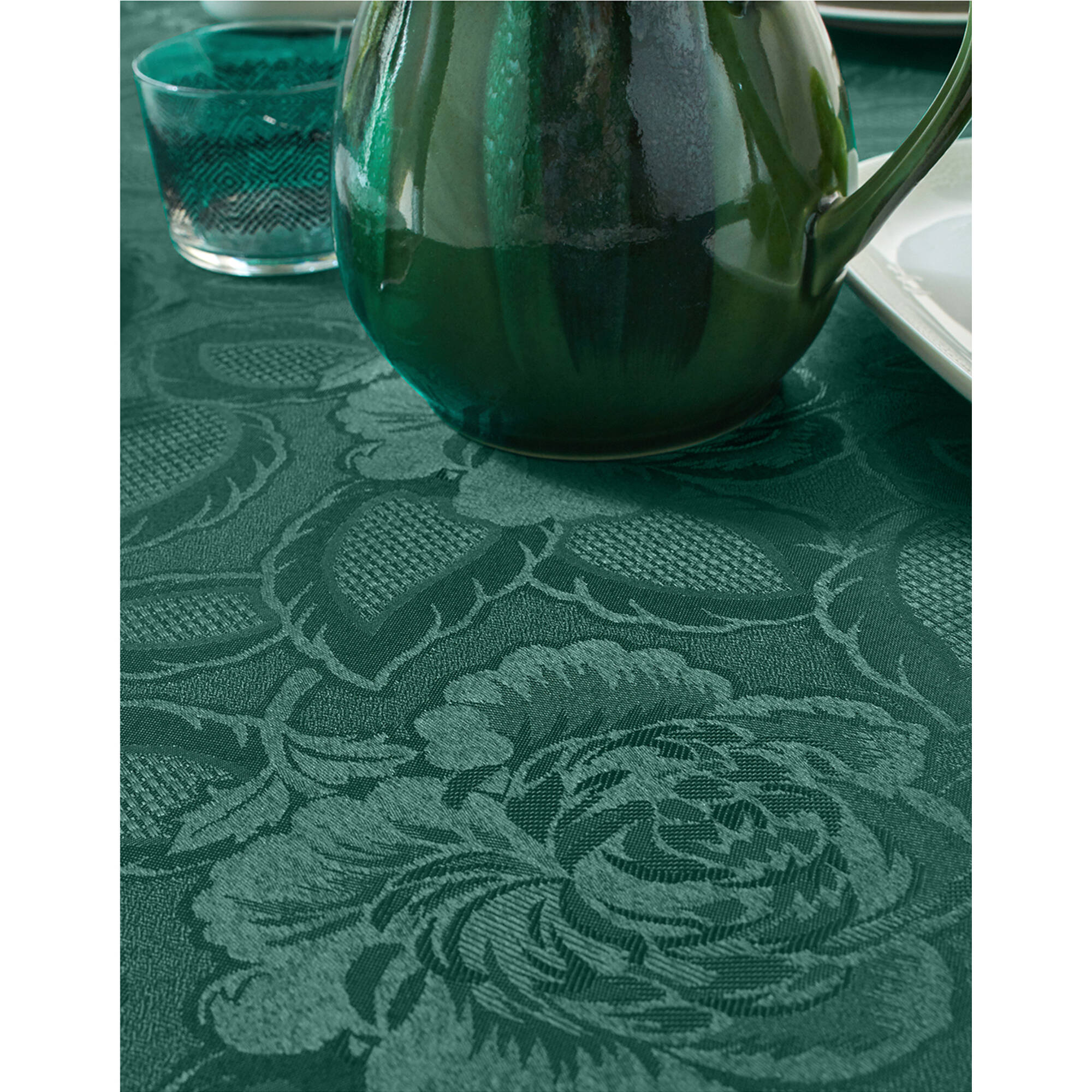 Nappe jacquard damassé