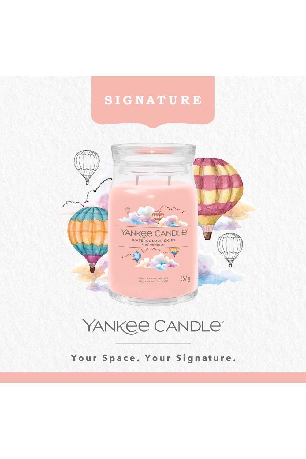 Yankee Candle Signature Large Jar Watercolour Skies