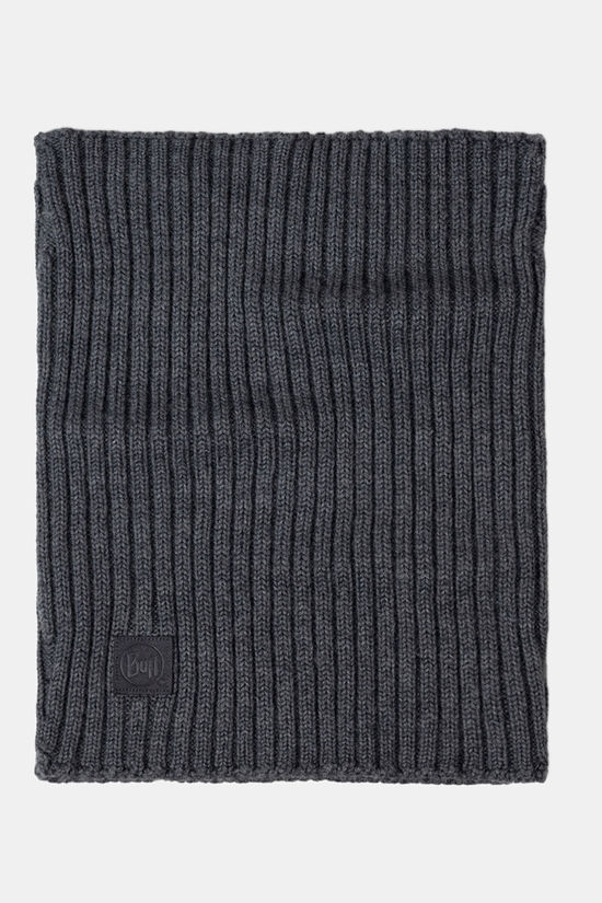 Buff Knitted Neckwarmer Norval Grey Heather