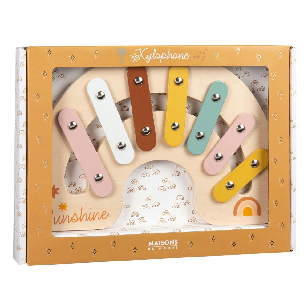 - Xylophone arc-en-ciel multicolore