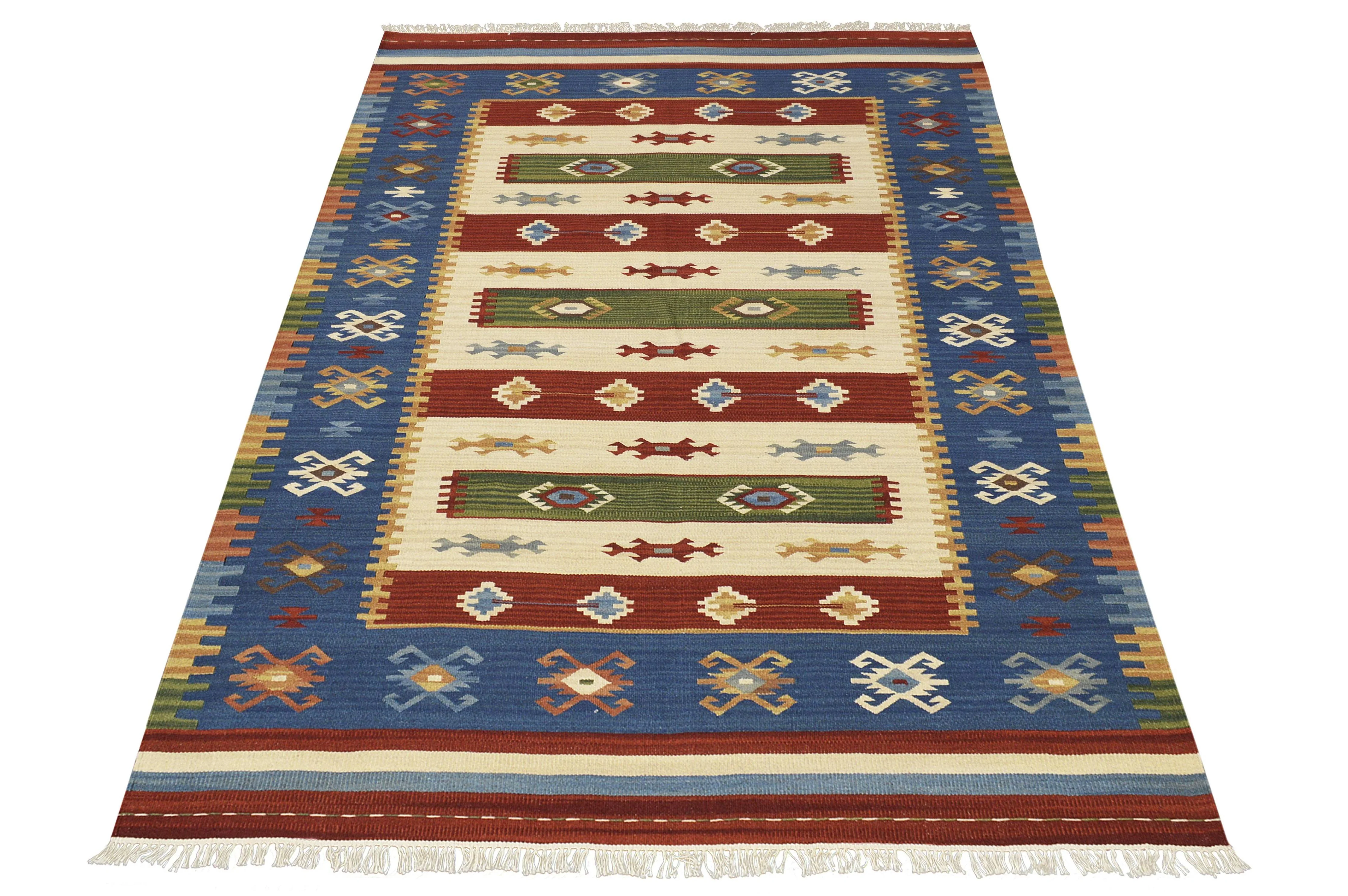 Vloerkleed Kilim Classic Laagpolig wol