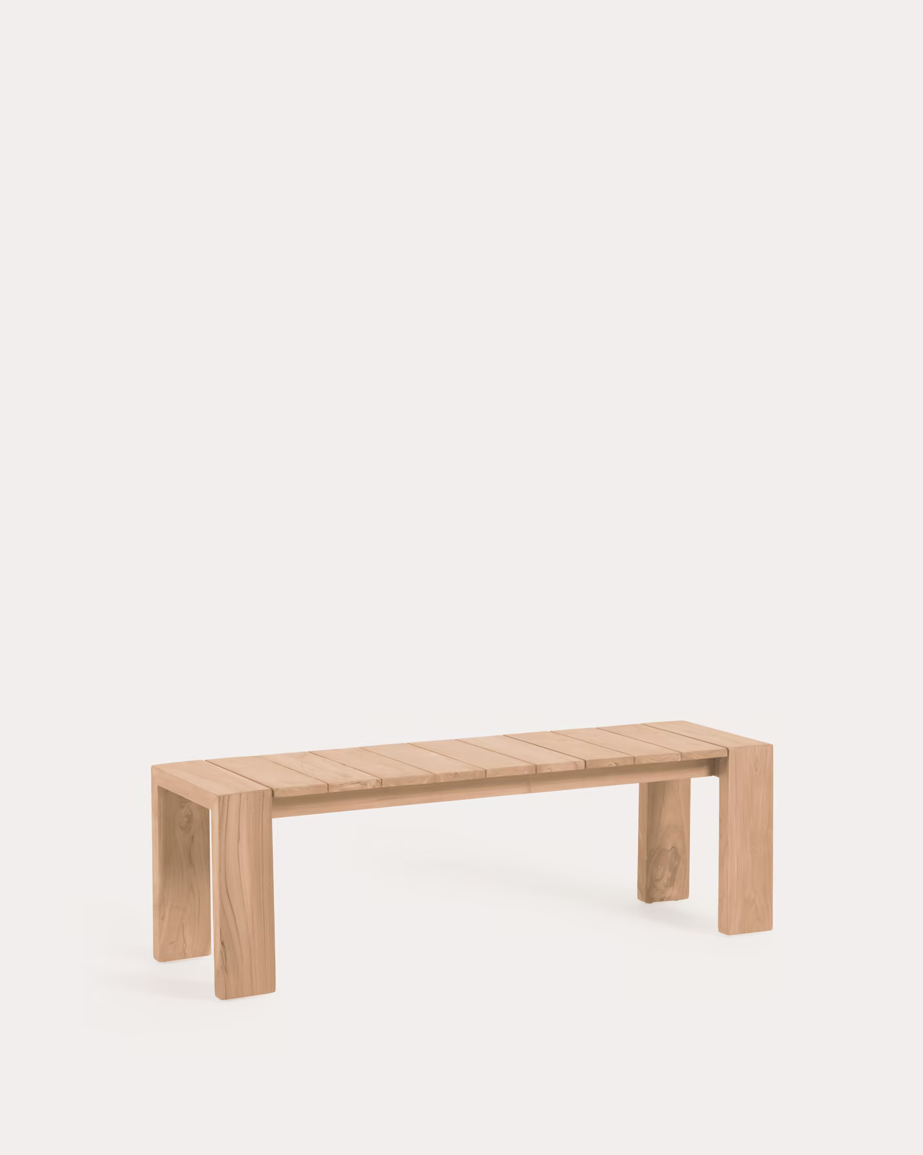 Banco de exterior Victoire de madera maciza de teca 175 cm