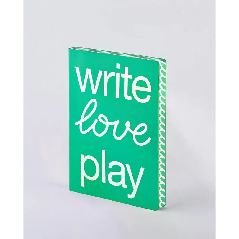 Notizbuch GRAPHIC L WRITE LOVE PLAY